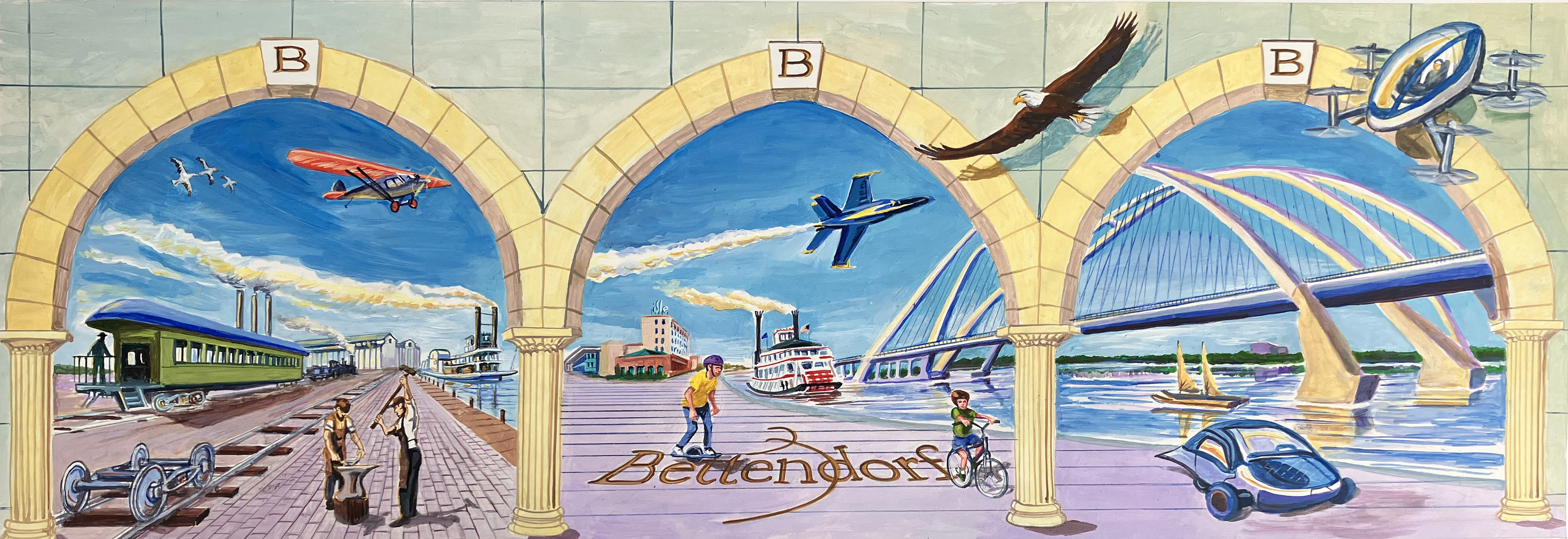 Arches Mural