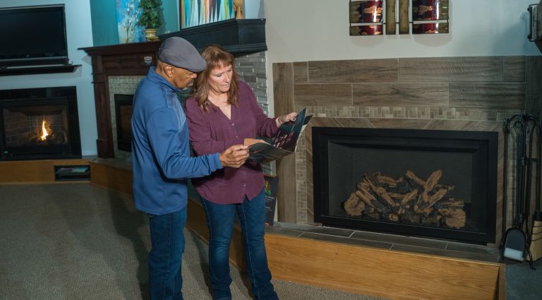 call out image for Fireplaces Plus & Midwest Barbeque and Patio