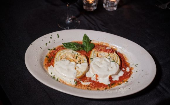 Lovely dish at Trattoria Tiramisu in Bettendorf, IA 
