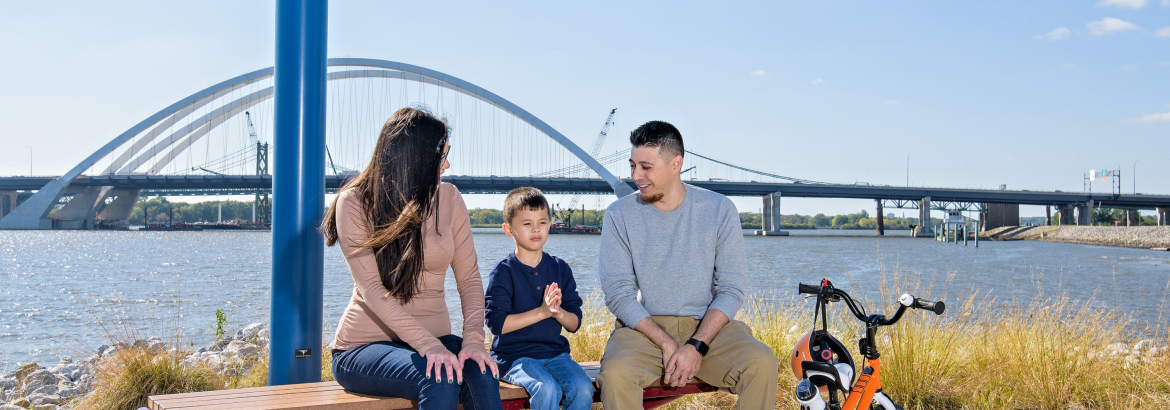 Family at Jetty Park