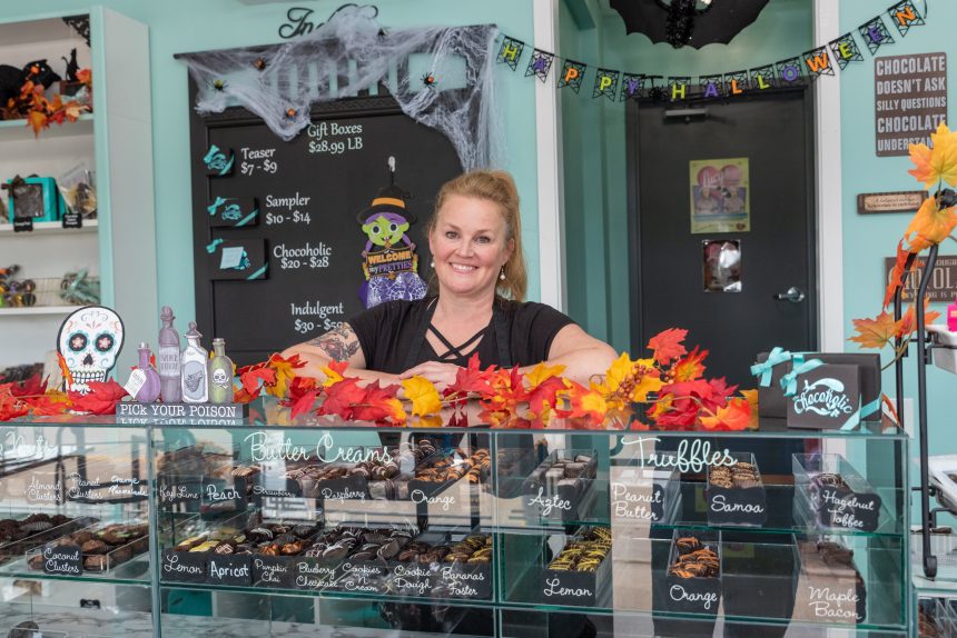 The Shameless Chocoholic brings your favorite sweets to downtown bettendorf